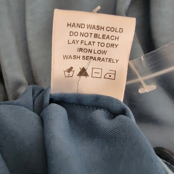 Camila Coelho Priscilla Mini Dress in Blue size XXS NWT - Picture 8 of 9